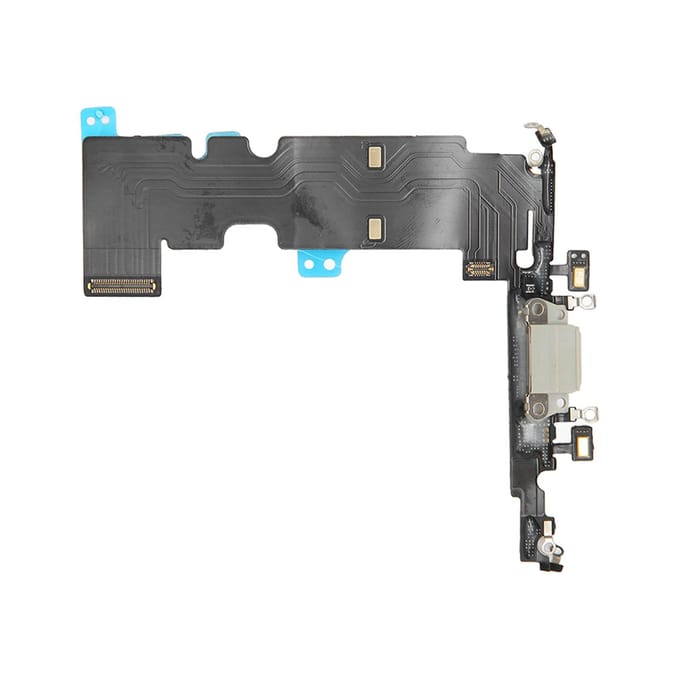 Câble Flex de Charge USB Connecteur de Port de Charge de Téléphone Câble Flex de Remplacement pour IPhone 8 PlusBlanc blanc