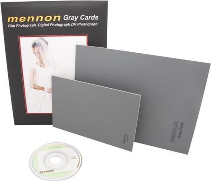 Falcon Eyes Grijskaarten 1x A5, 1x 10x15 + Instructie CD