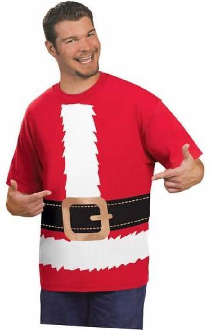 kerstmis tshirt one size