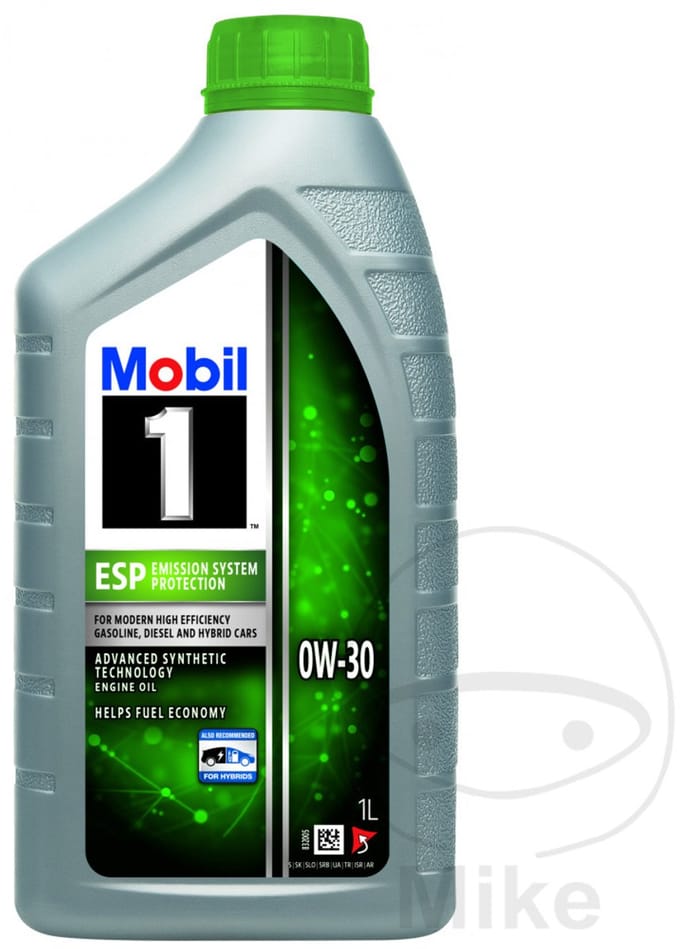 Mobil 1 ESP 0W-30 – volsynthetische motorolie – 1 liter