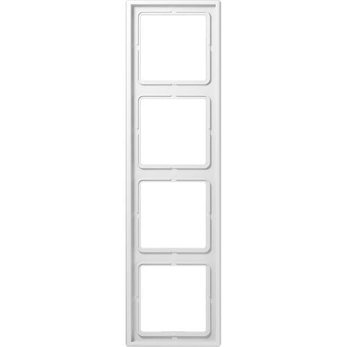 Jung LS 984 WW Frame 4-voudig LS 990 Alpine-wit 1 stuk(s)
