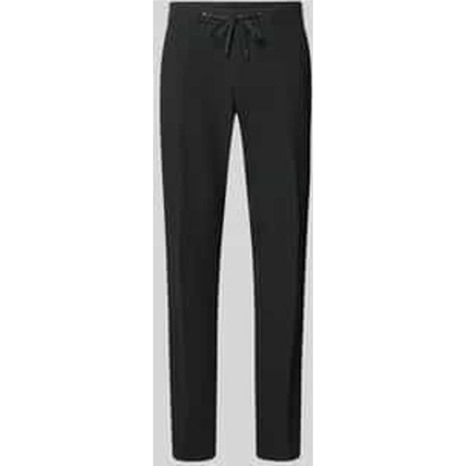 slim fit broek met trekkoord