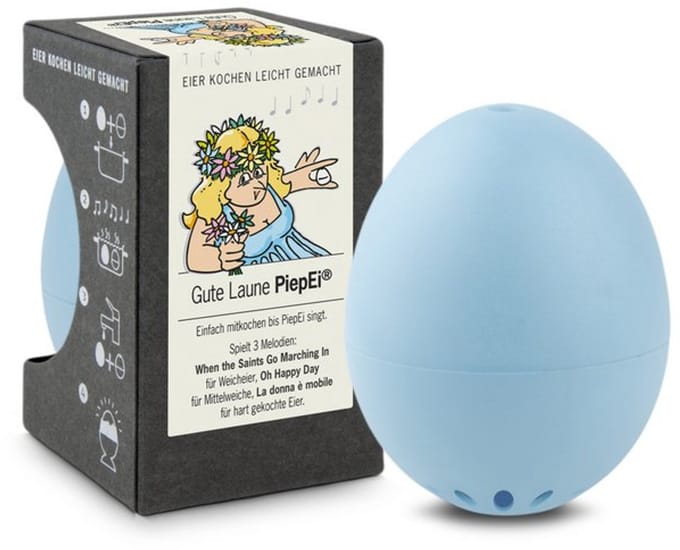 Brainstream Pastel PiepEi eierwekker - Licht Blauw
