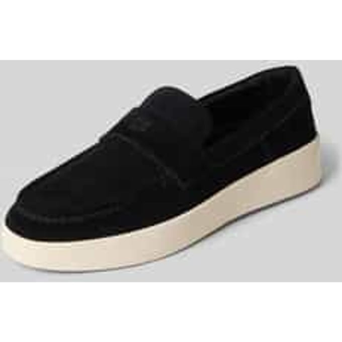 Loafers van echt rundleer model 'Lyde_mocc_sd'