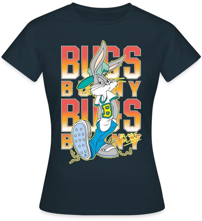 Looney Tunes Bugs Bunny Hiphop T-Shirt Dames