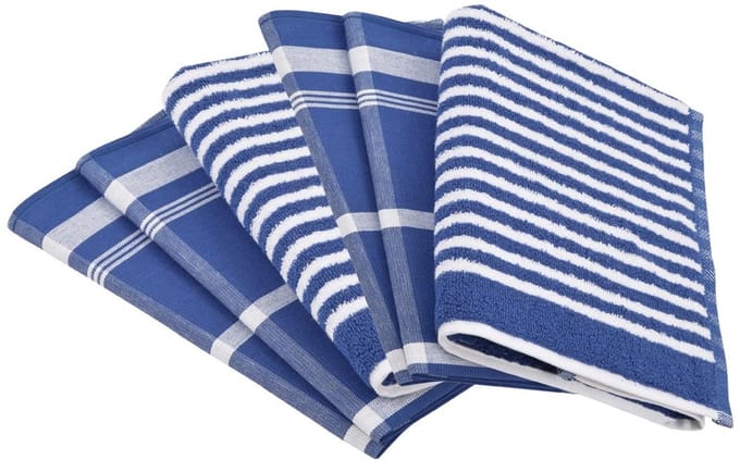 Ross Sonstiges 4 X theedoek- 2 X keukenhanddoek - in set 6 pack Exclusiv