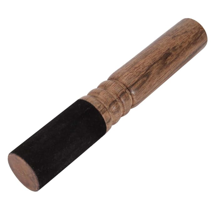 Multi purpose Tibetan Buddhism Wood Mallet Striker Stick for Singing Bowl brown