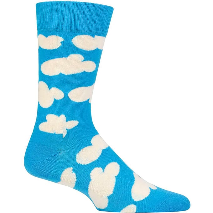 Happy Socks - Noviteit Wolk Ontwerp Sokken | Geweldig Cadeau - Bewolkt