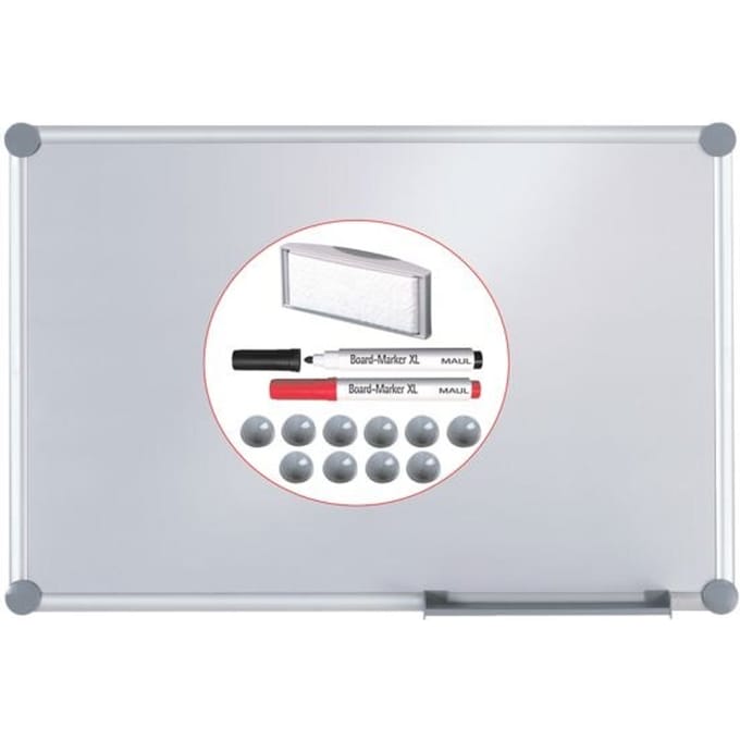 Whiteboard »Maulpro 6312484« met kunststof coating, 180 x 90 cm incl. accessoire