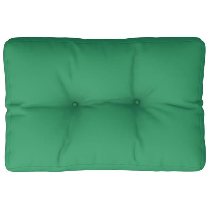 vidaXL - Palletkussen - 50x40x12 - cm - stof - groen