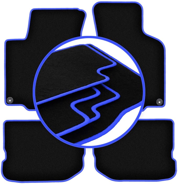 CARLUX-BLUE automatten voor: Seat Leon I hatchback (1999-2005)