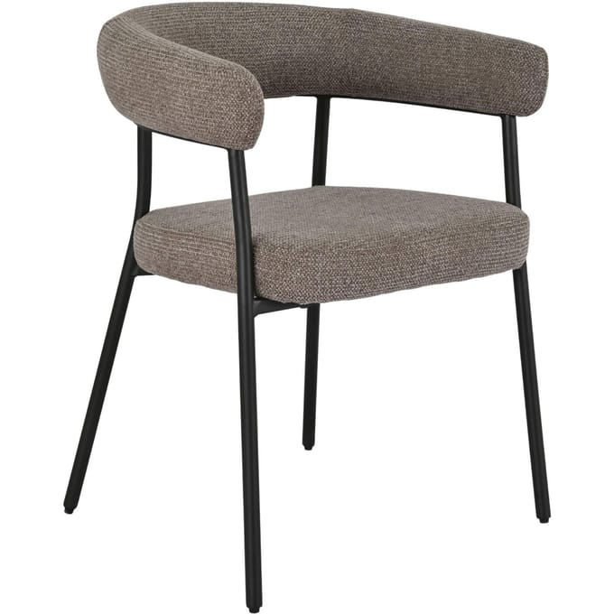 House Nordic Eetkamerstoel Trivio - Bruin - Set van 2