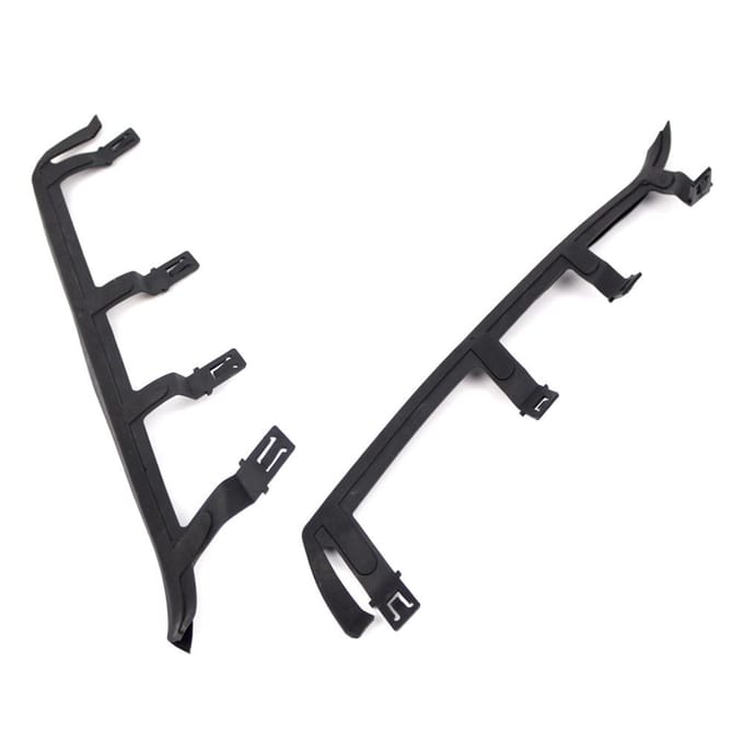Koplampafdichting Bovenste Beugels LINKS+RECHTS Voor BMW X3 E83 2004-2010 6939274 black