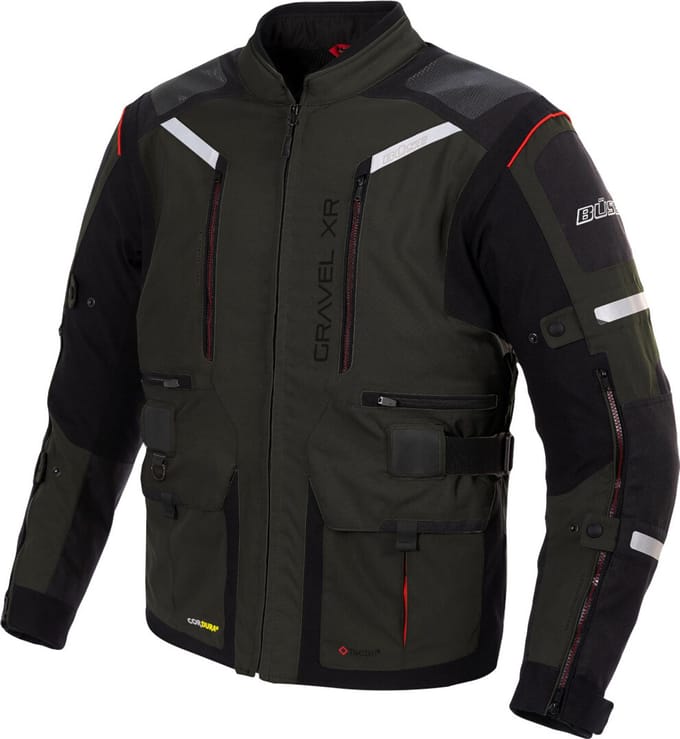 Büse Gravel XR Antraciet Waterdicht Textiel Jas - Jas