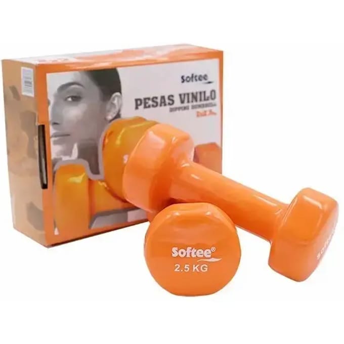 Vinyl Halterset Softee Naranja 25 Kg
