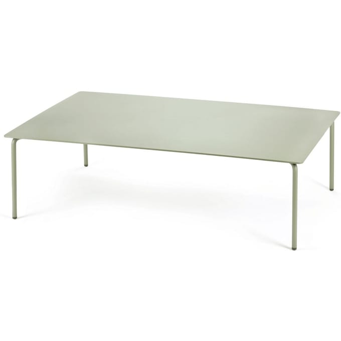 Serax Vincent Van Duysen August lage salontafel 120x80xH35cm eucalyptus groen