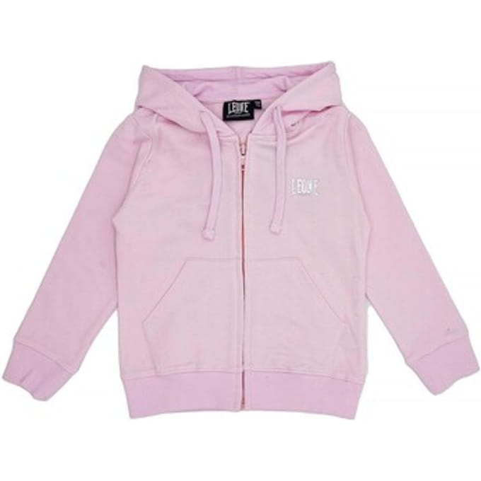 Capuchon sweaters Leone 1947 Girl Hoody Full Zip Foil