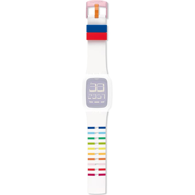 Swatch Plastic - Touch Digi SU/SV ASURW113 SURW113 Season's Delight Horlogeband