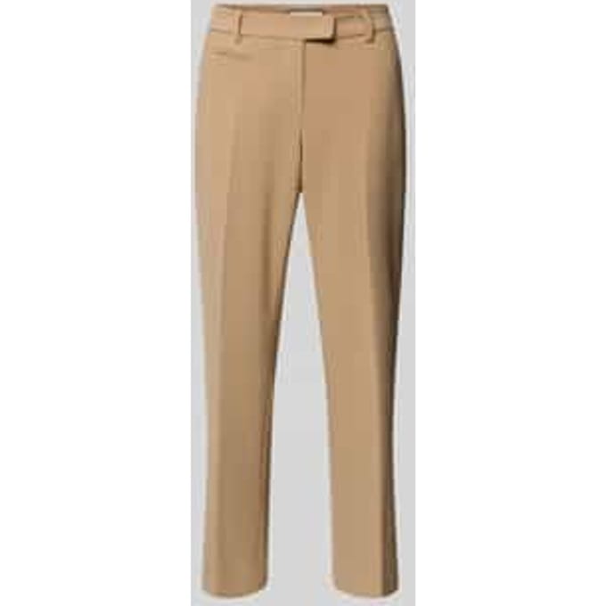 Slim fit stoffen broek met verkorte pasvorm, model 'MARY'