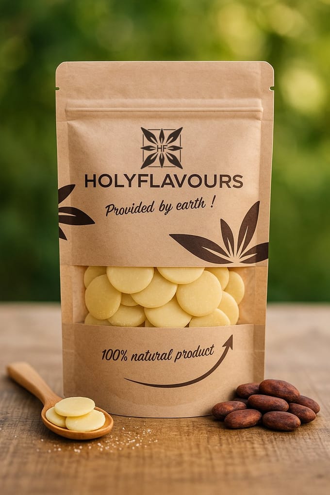 Cacao Boter RAW Wavers - 100 gram - Holyflavours