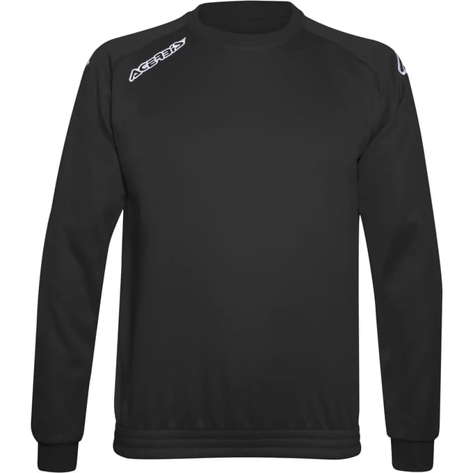 Acerbis Sports ATLANTIS CREW NECK SWEATSHIRT BLACK 4XL