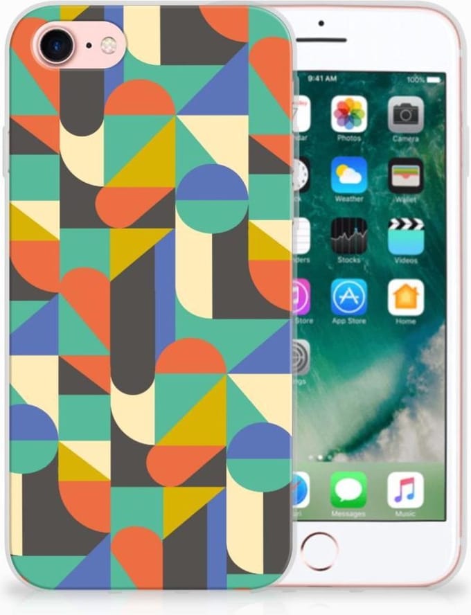 iPhone SE 2022 | SE 2020 | 8 | 7 TPU bumper Funky Retro
