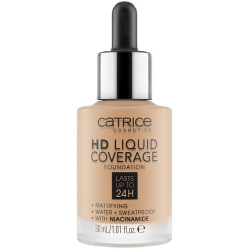 Foundations en Concealers Catrice Vloeibare foundation met HD-dekking