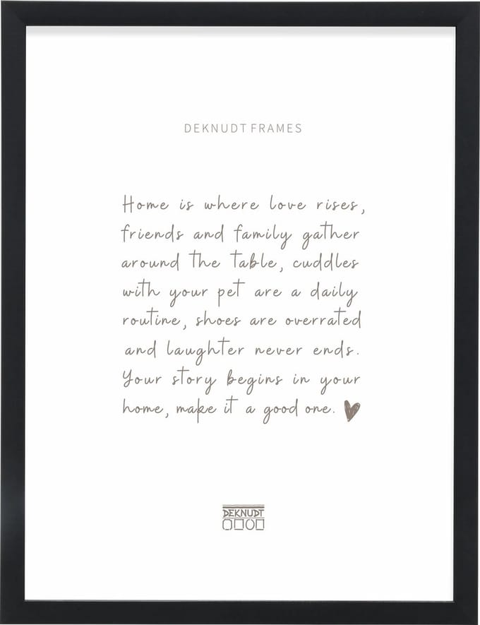 Deknudt Frames fotolijst S47EK2 - zwart - 30x45 cm