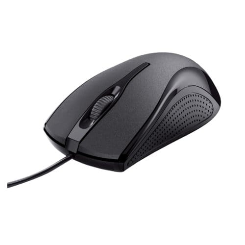 Hama Muis USB Optisch Zwart 3 Toetsen 1200 dpi Muisknoppen, Geïntegreerd scrollwiel, Ergonomisch