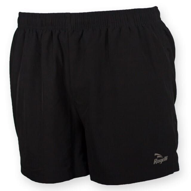 Rogelli Core Heren Hardloopshort - Achterzak Met Rits - Zwart