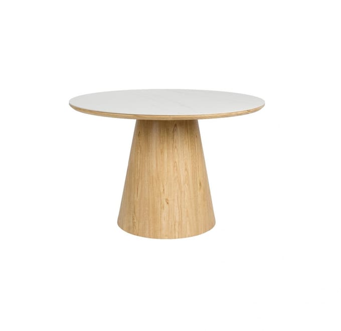 Puur - Alivia eettafel rond - eiken