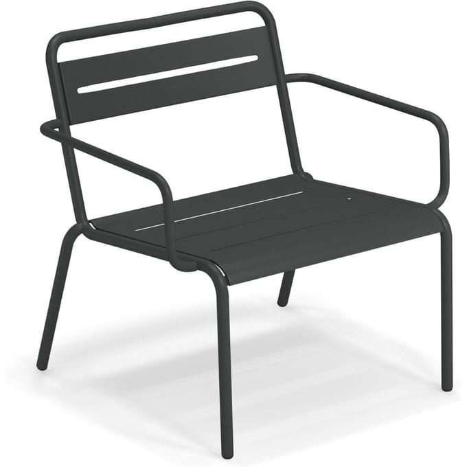 Emu Star Lounge Stoel  - antiekijzer