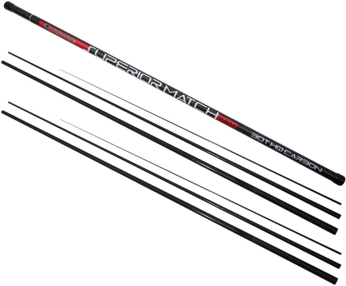 Ultimate Superior Match Pole Vaste Hengel Set 9.5m - Vaste Hengel