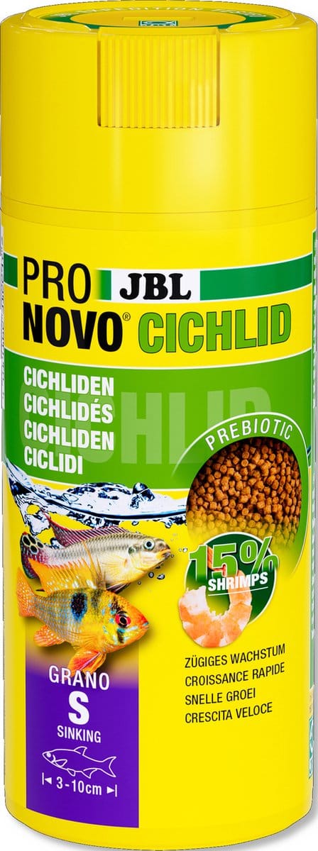 JBL ProNovo Cichlid Grano S 250ML