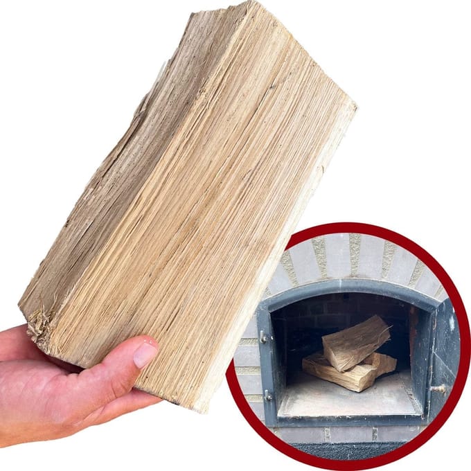 Pizzahout voor GROTE pizzaoven | 20 kg eiken pizza hout | STOCERS