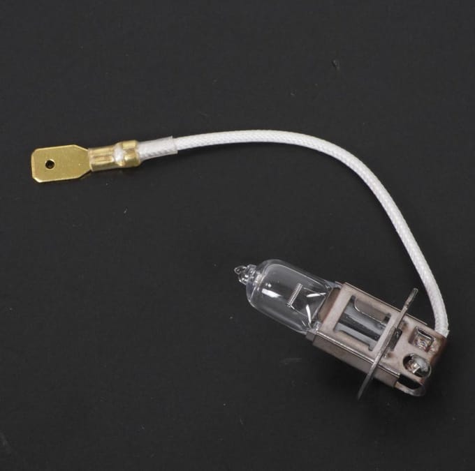 gloeilamp wit h3 12v 55w lampvoet pk22s voor motor auto scooter nieuw