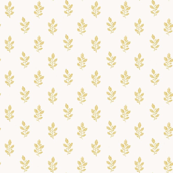 Boråstapeter Vliesbehang 7774 - Adorn - Botanisch Geel - 53cm x 10.05m
