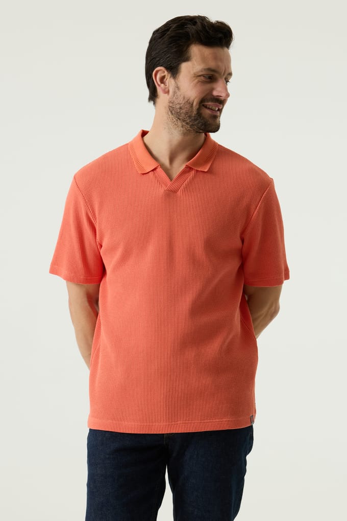 Pilot polo oranje