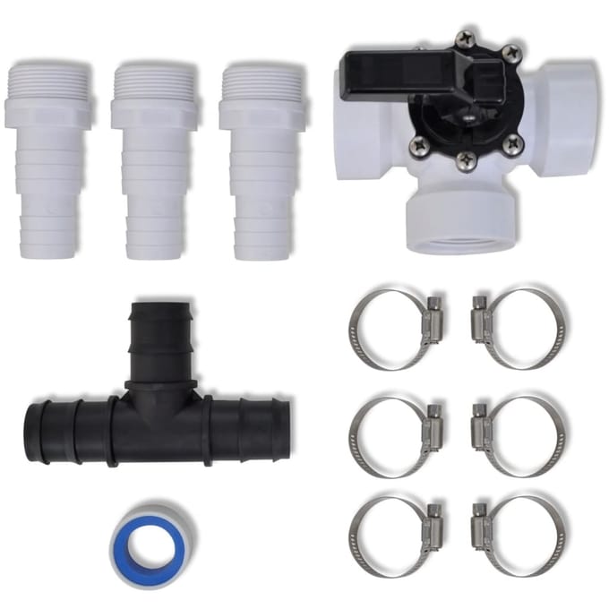 vidaXL - Bypass - kit - voor - zonnecollectoren - zwembad