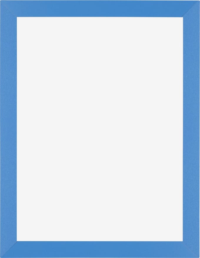 Fotolijst 75x100 cm - MDF - Helder Blauw - Marseille