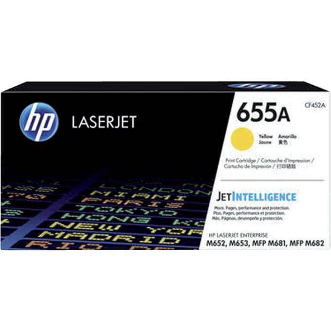 Toner HP Cartucho de tóner Original HP LaserJet 655A amarillo Yellow