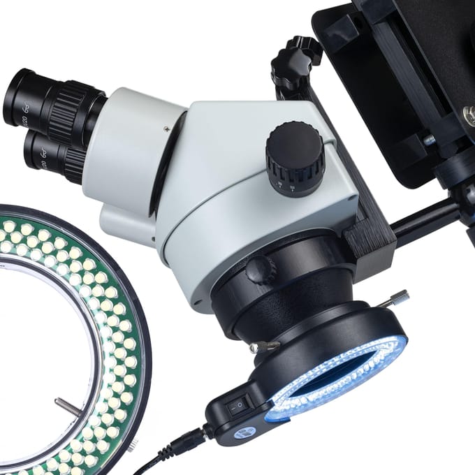 Rosfix Stereomicroscoop Proxima Pro MSPP-B-WDMS2 - Binoculair Hoofd 45° - Zoom 7–45x