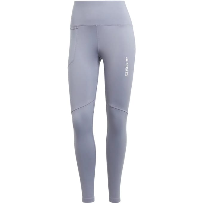 Adidas Organiser Multi Brushed Leggings Paars S Vrouw