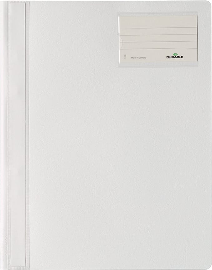 Snelhechter A4 Durable 2500 met Venster Wit