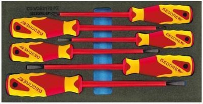 Gereedschapsmodule 1500 CT1-VDE 2170 PZ 6-delig 1/3-module schroevendraaier sleu