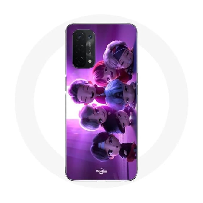 Oppo A54 5G hoesje bts kpop animatiegroep
