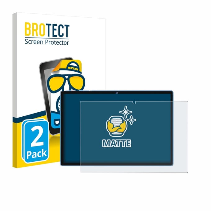 BROTECT - Screenprotector voor Biegedy B25 10.1" - Folie Beschermfolie matte 2 Stuks