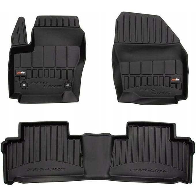 Frogum No.77 - Automatten 3D - Geschikt voor Ford Galaxy II (2006-2015) - Afstand stoppers 31cm - Hoge rand 6cm
