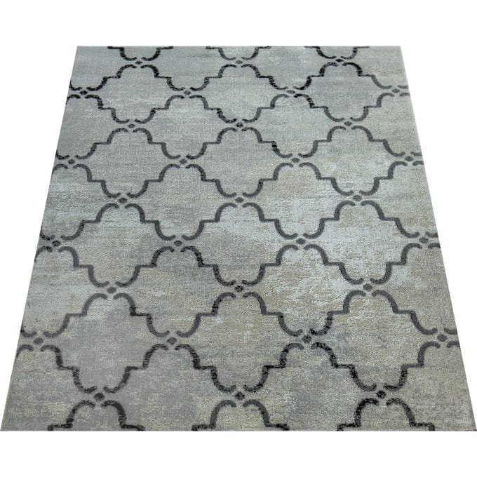 Binnen- en buitenkleed Artino grijs  80x150 cm