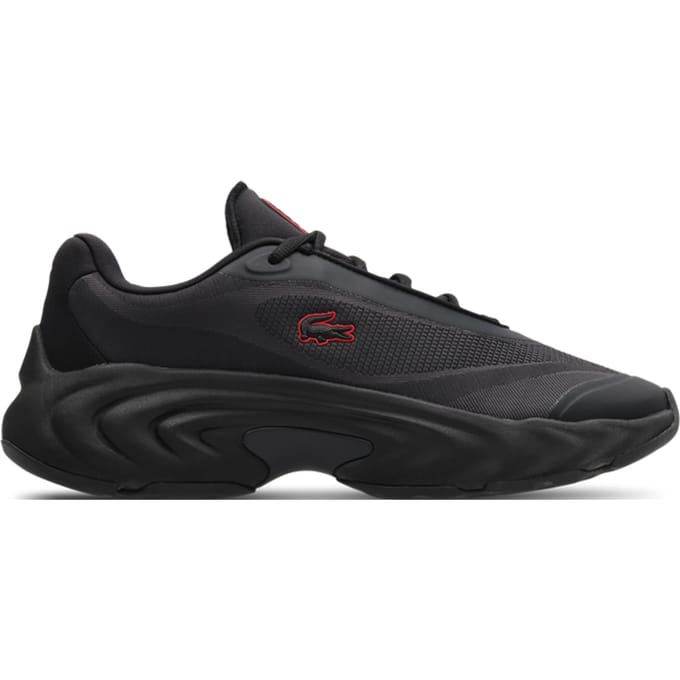 Lacoste Spinor Sneakers Heren - Zwart - Maat 43 - Mesh/Synthetisch